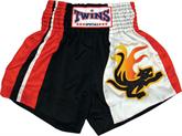 Twins Thai Style Trunks W/Lizard
